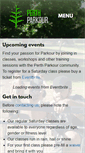 Mobile Screenshot of perthparkour.com